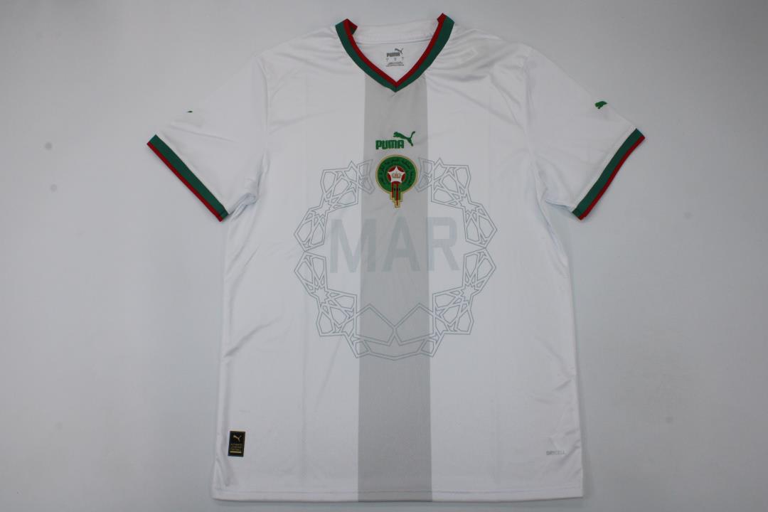 AAA Quality Morocco 2022 World Cup Away Soccer Jersey